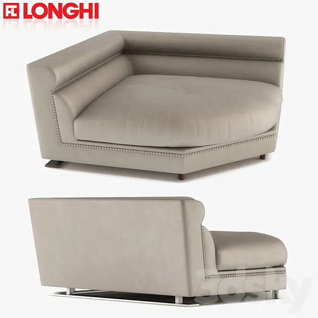 Ansel – Longhi – Sectional Sofa 3D Model