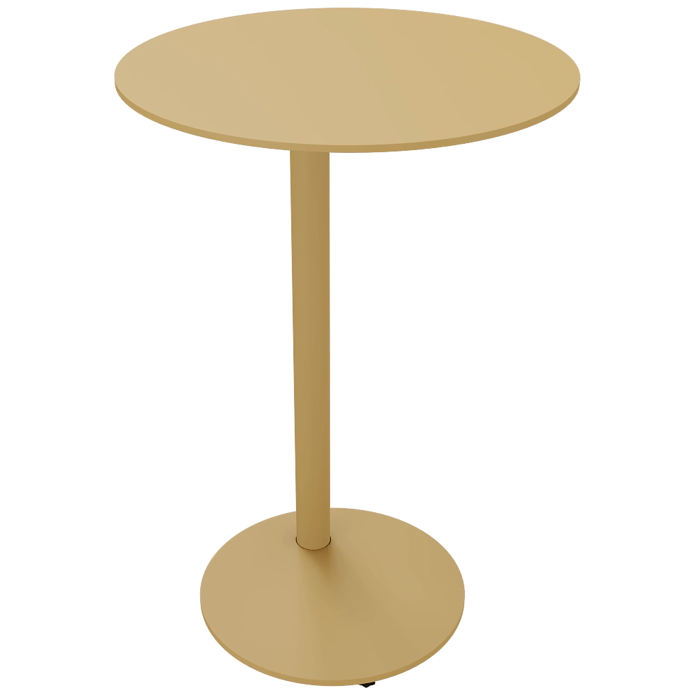 Ansen  – Bedside table MONO round 3D Model