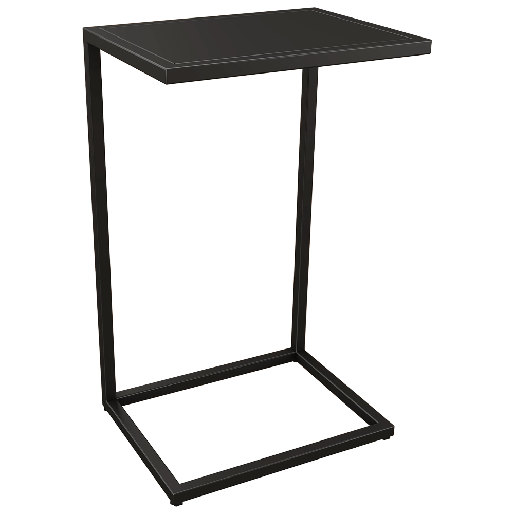 Ansen  – Bedside table rectangular 3D Model