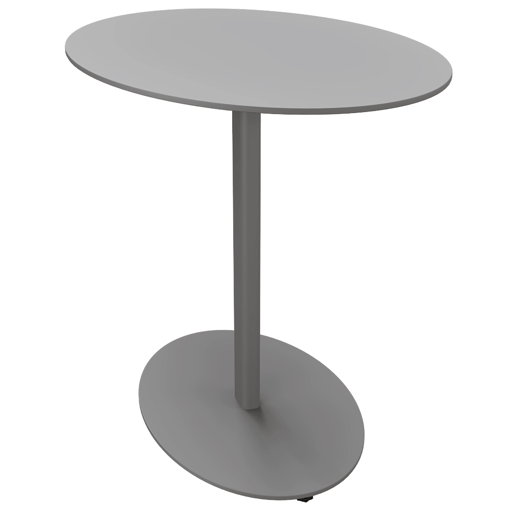 Ansen  – Coffee table MONO oval 3D Model