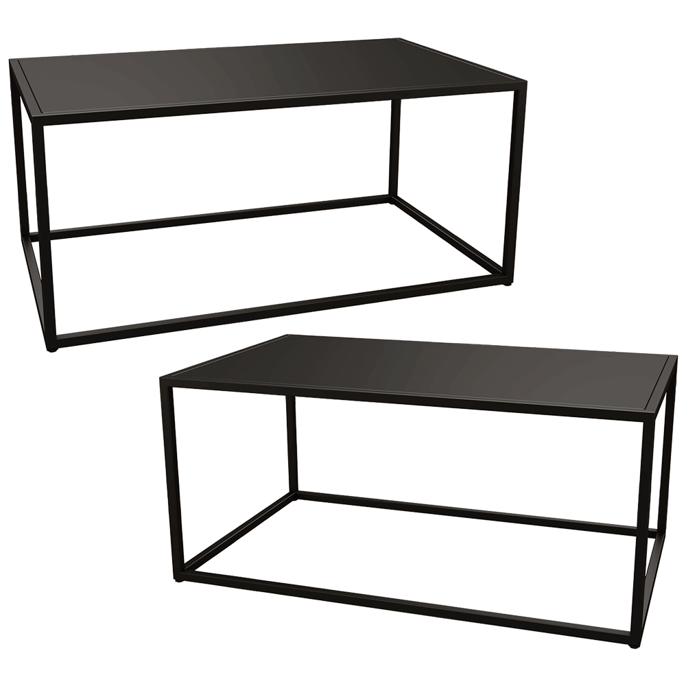 Ansen  – Coffee table rectangular 3D Model