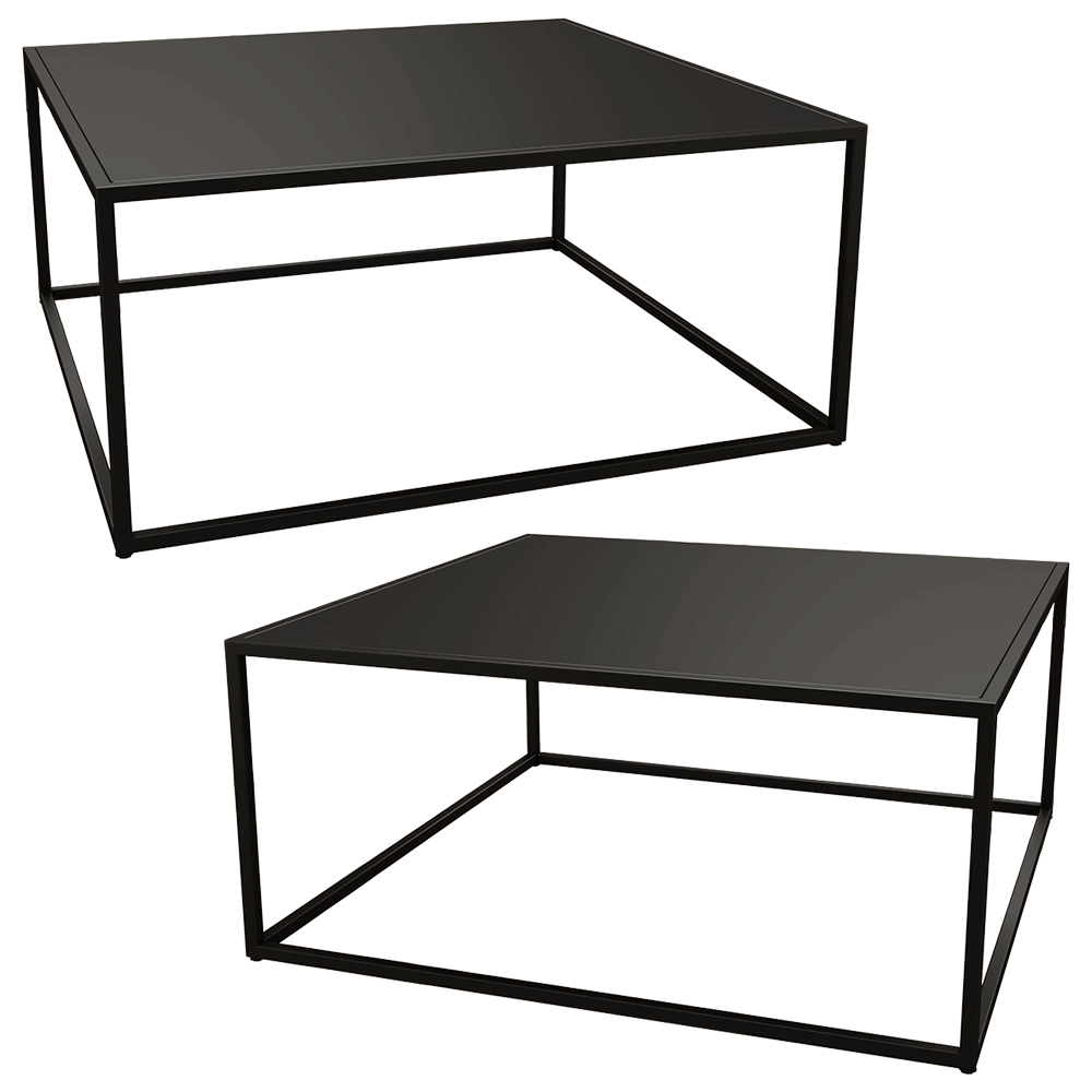 Ansen  – Coffee table square 3D Model