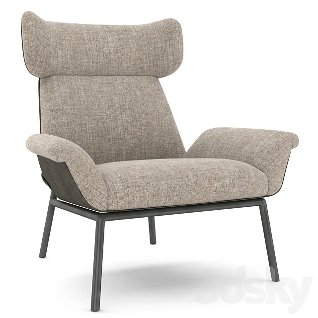 Anson Chair 3D Model Anson Chair 3D Model