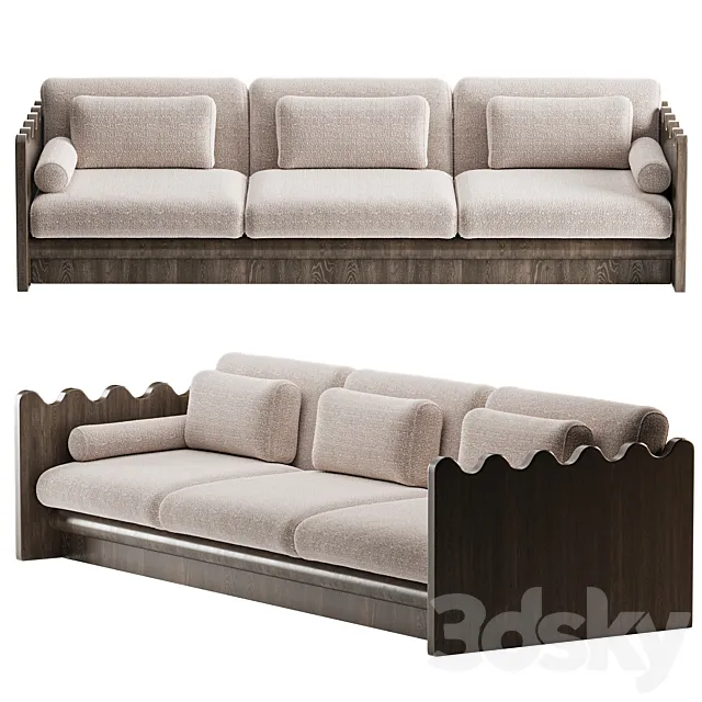 Anthology Interiors Classic Sofa 3D Model Anthology Interiors Classic Sofa 3D Model