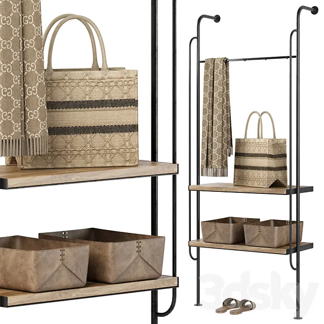 ANTHROPOLOGIE Coat Rack 3DModel ANTHROPOLOGIE Coat Rack 3DModel