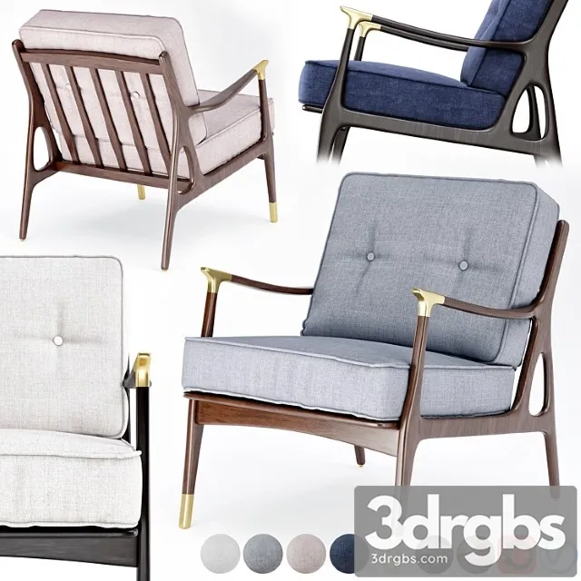 Anthropologie Haverhill Chair 1 3D Model Download Anthropologie Haverhill Chair 1 3D Model Download