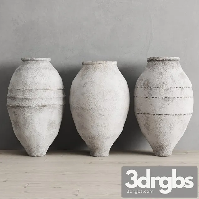 Antichnye Turetskie Kuvshiny Dlia Olivkovogo Masla 3D Model Download