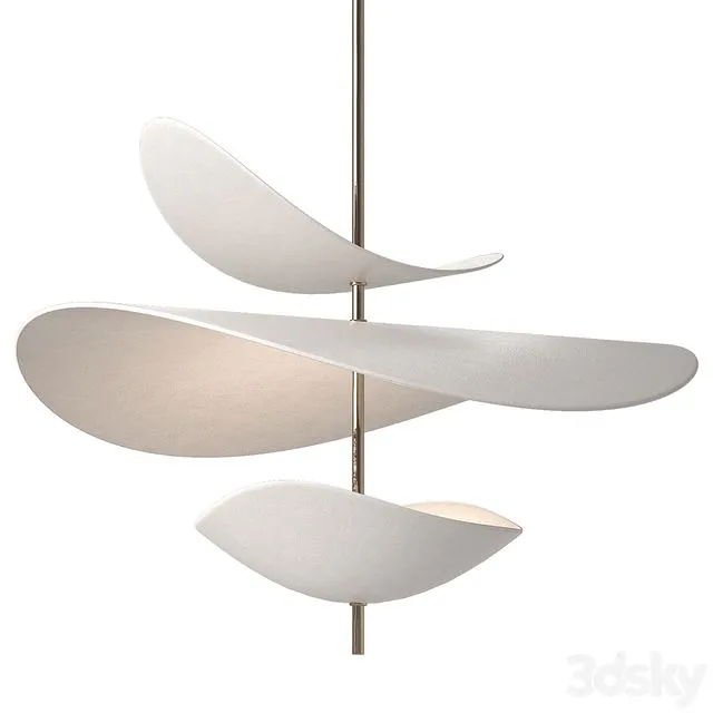 Antigone pendant chandelier by Elsa Foulon 3D Model Antigone pendant chandelier by Elsa Foulon 3D Model