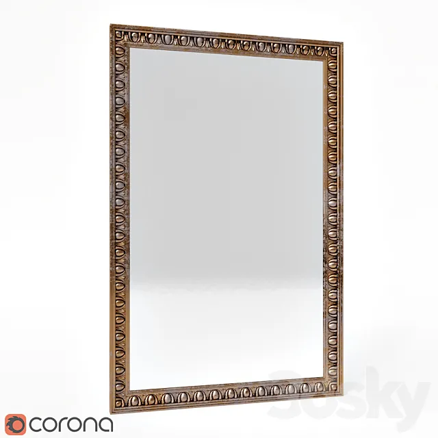 Antiqua Mirror 3D Model