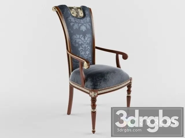 Antique Art Armchair 3D Model Download Antique Art Armchair 3D Model Download