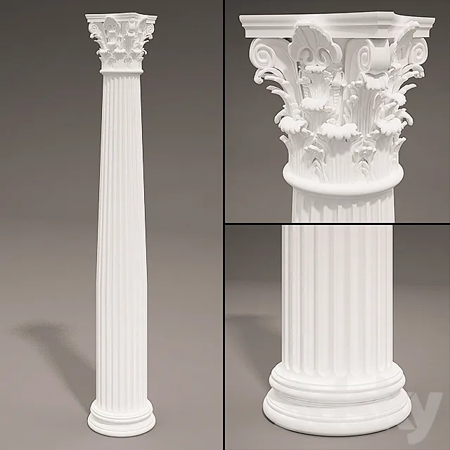 Antique Column 3DModel