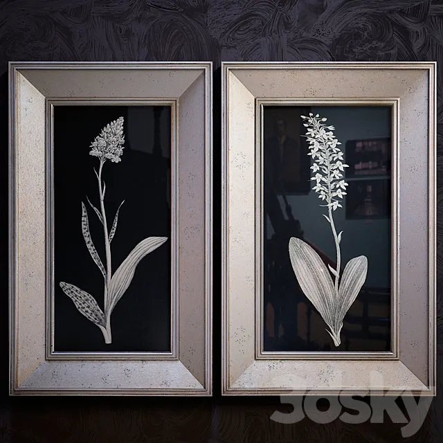 Antique-Floral-Study 3DModel Antique-Floral-Study 3DModel