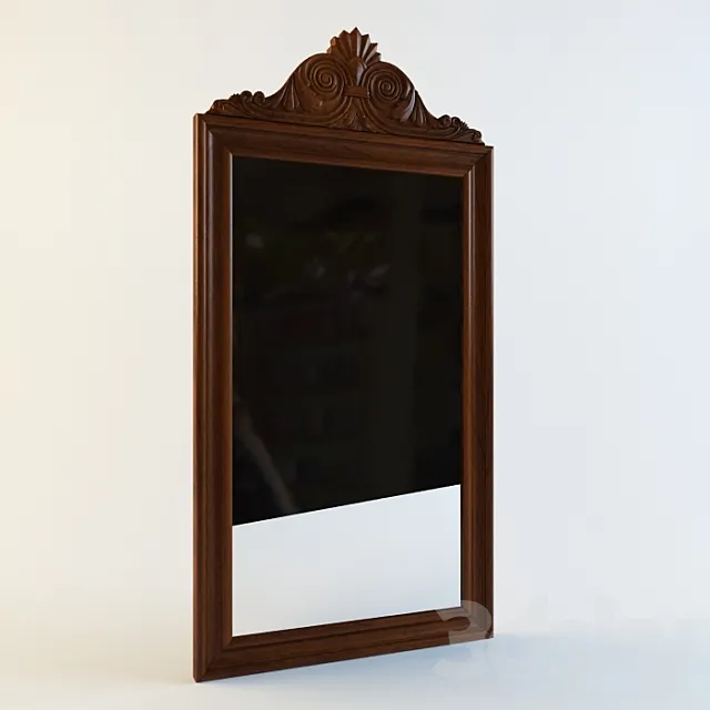 Antique mirror 3D Model Antique mirror 3D Model