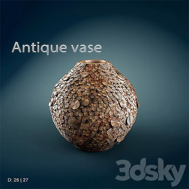 Antique vase 3D Model