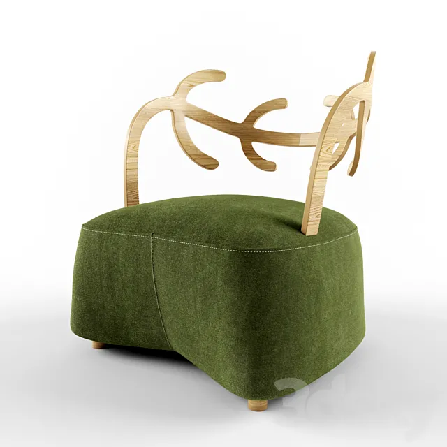 Antler by NENDO for Cappellini 3DModel