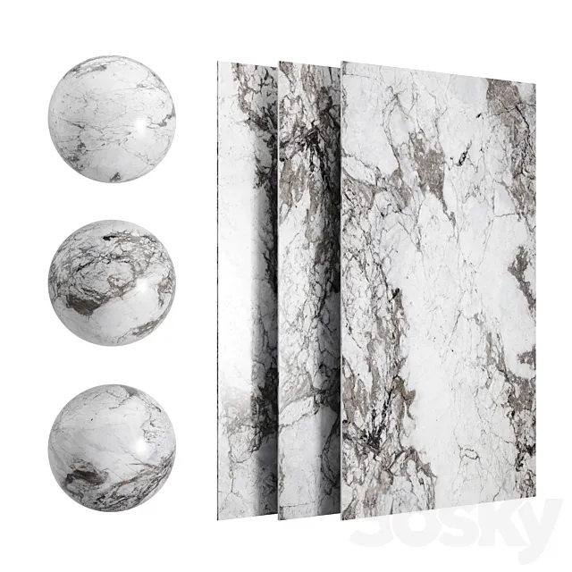 Antolini Azul Kyanite Granite 3D Model