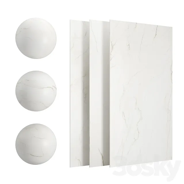 Antolini Calacatta Brasil Marble 3D Model