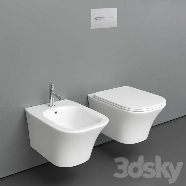 Antonio Lupi Cabo WC 3D Model