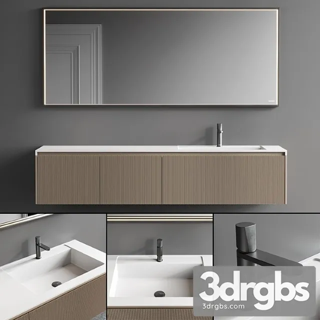 Antonio Lupi Design Binario 03 Vanity Unit Set 7 3D Model Download Antonio Lupi Design Binario 03 Vanity Unit Set 7 3D Model Download