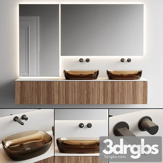 Antonio Lupi Design Binario 12 Vanity Unit Set 4 Antonio Lupi Design Binario 12 Vanity Unit Set 4