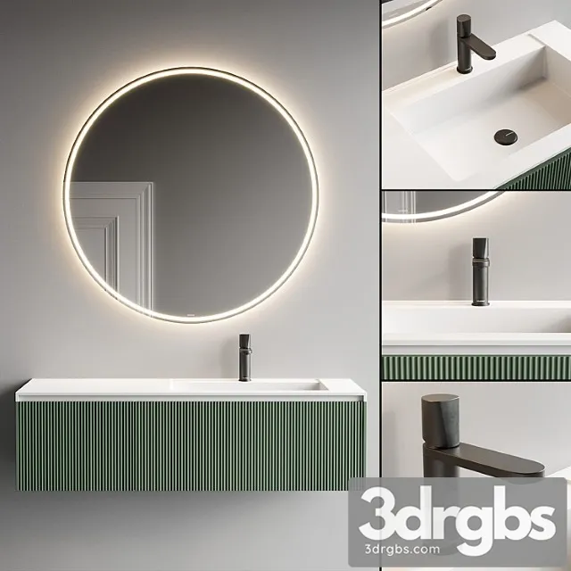 Antonio Lupi Design Binario Vanity Unit Set 1 Antonio Lupi Design Binario Vanity Unit Set 1