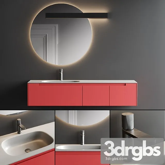 Antonio Lupi Design Orma Vanity Unit Set 1 Antonio Lupi Design Orma Vanity Unit Set 1