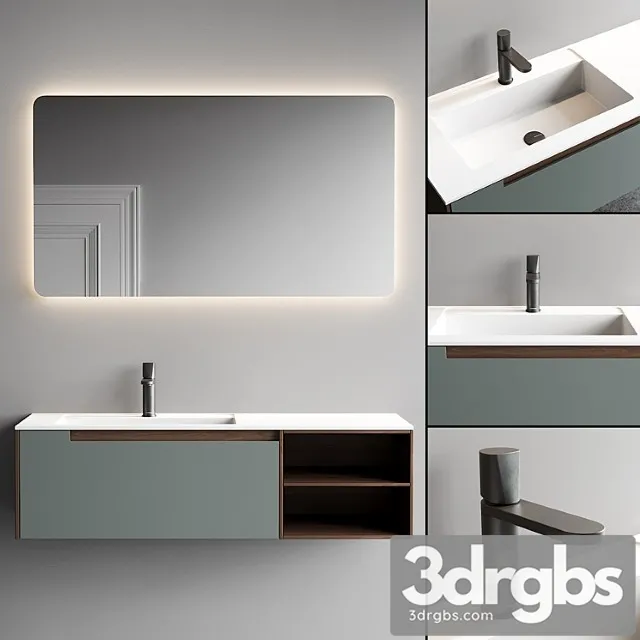 Antonio Lupi Design Orma Vanity Unit Set 3 Antonio Lupi Design Orma Vanity Unit Set 3