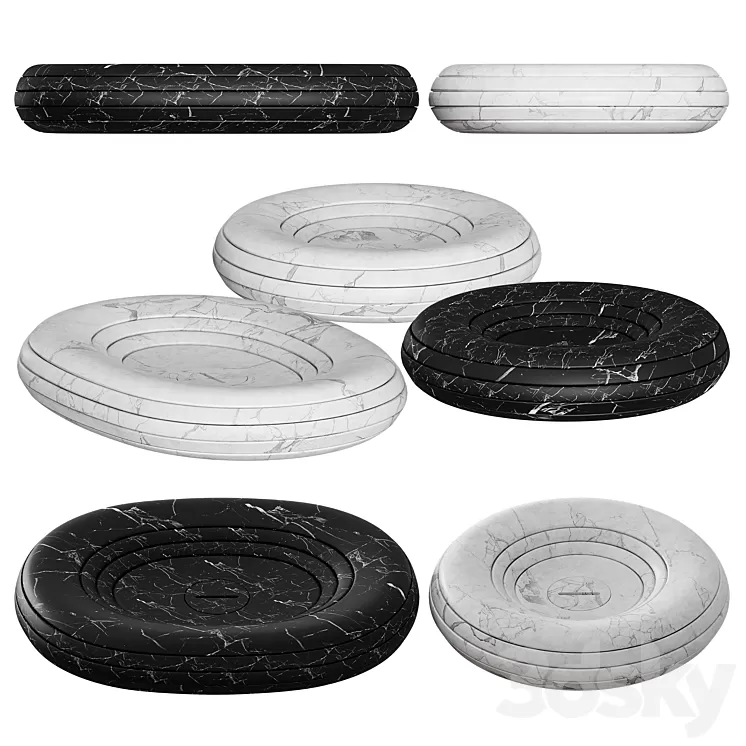 Antonio Lupi Design Rigat Washbasin 3D Model Antonio Lupi Design Rigat Washbasin 3D Model