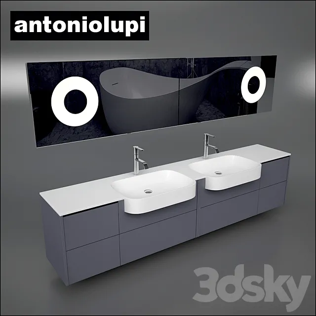 ANTONIO LUPI “TOPLUX” 3D Model ANTONIO LUPI “TOPLUX” 3D Model