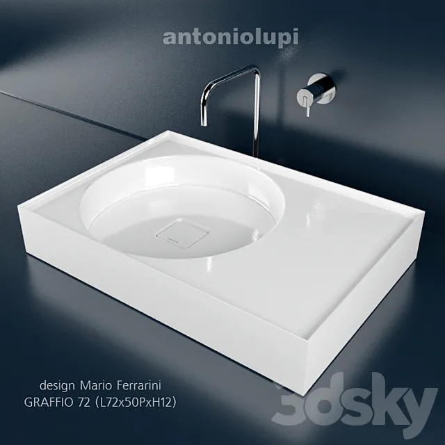 antoniolupi Graffio72 3D Model antoniolupi Graffio72 3D Model