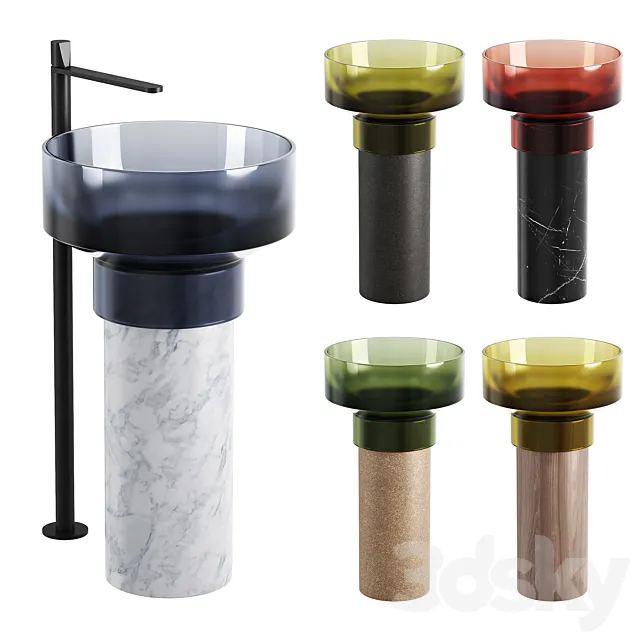 Antoniolupi sinks BORGHI 3D Model Antoniolupi sinks BORGHI 3D Model