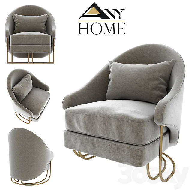 Any-Home Chair V009 3D Model