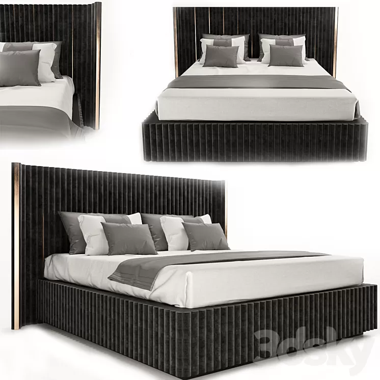 Any Home K027 bed 3D Model Any Home K027 bed 3D Model