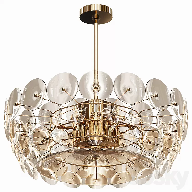 Anzazo chandelier 3D Model Anzazo chandelier 3D Model