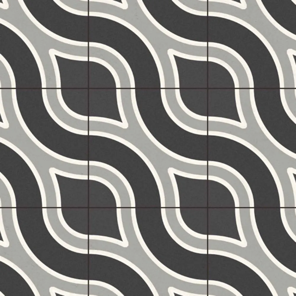 Apavisa  – Black Pre-Scored Wave 3D Model