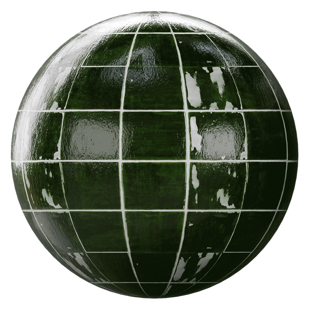 Ape Grupo – Tile Nour Dark Green 3D Model