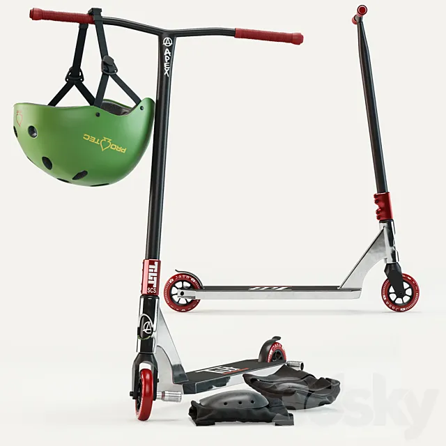 Apex Stunt Scooter 3DModel