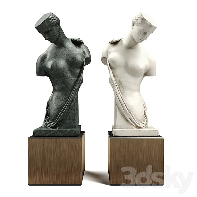 Aphrodite Psyche sculpture 3DModel