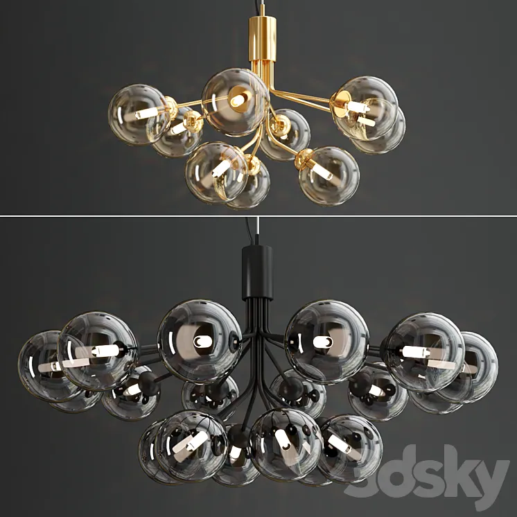 APIALES pendant lamps by Nuura 3D Model Free Download
