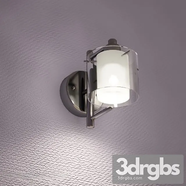 Aplique De Pared Moderno Carole Chrome 3D Model Download