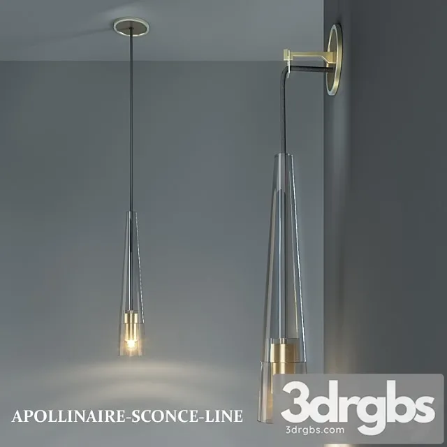 Apollinaire Sconce 3D Model Download Apollinaire Sconce 3D Model Download
