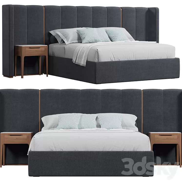Apollo Porada bed 3D Model