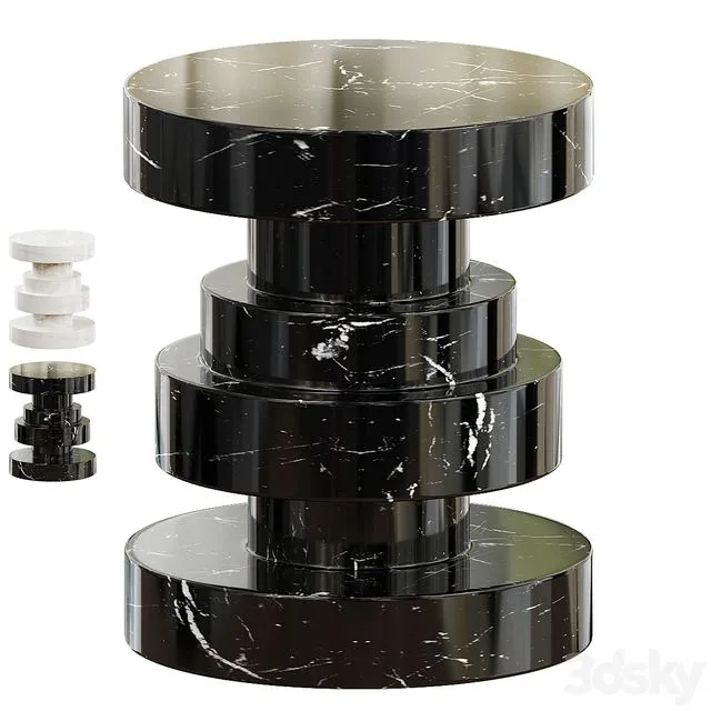 Apollo Stool 3D Model