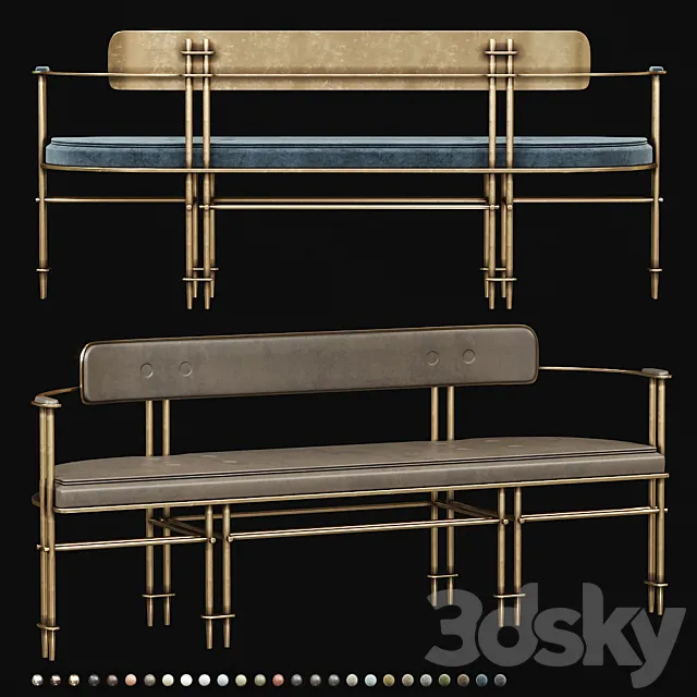Apparatus Episode: Settee 3D Model Apparatus Episode: Settee 3D Model