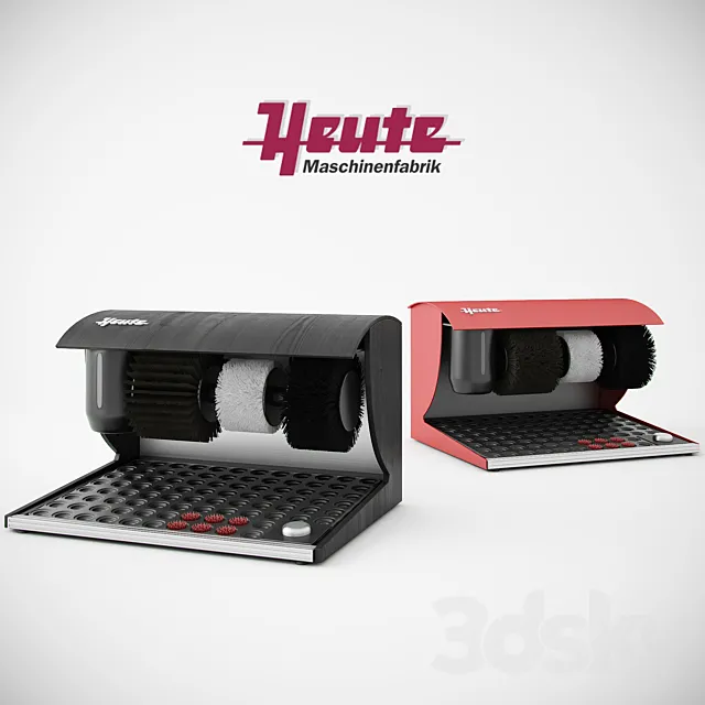 Apparatus for cleaning footwear Heute Elegance 3D Model Apparatus for cleaning footwear Heute Elegance 3D Model