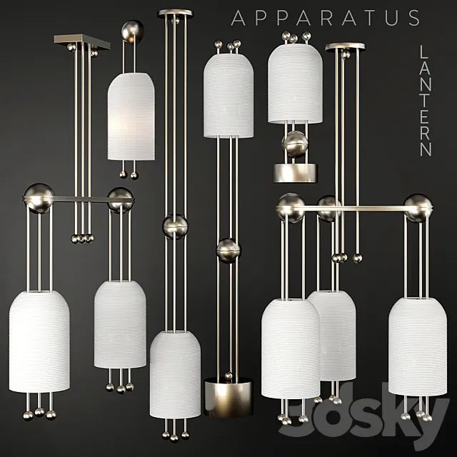 Apparatus Lantern 3D Model Apparatus Lantern 3D Model