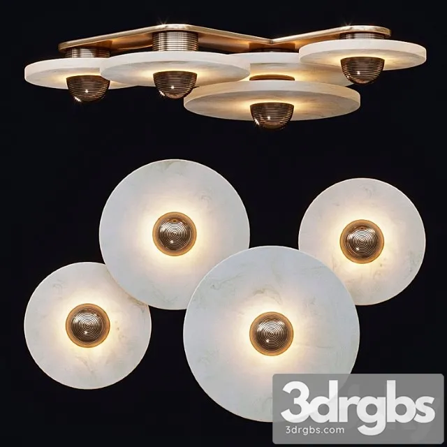 Apparatus median 4 ceiling mount 3D Model Download