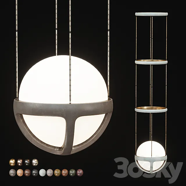 Apparatus Reprise Pendant 3D Model