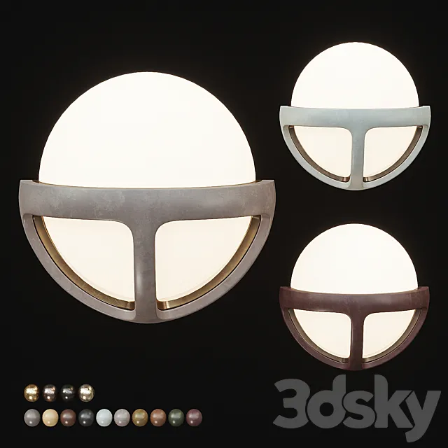 Apparatus Reprise Sconce 3DModel Apparatus Reprise Sconce 3DModel