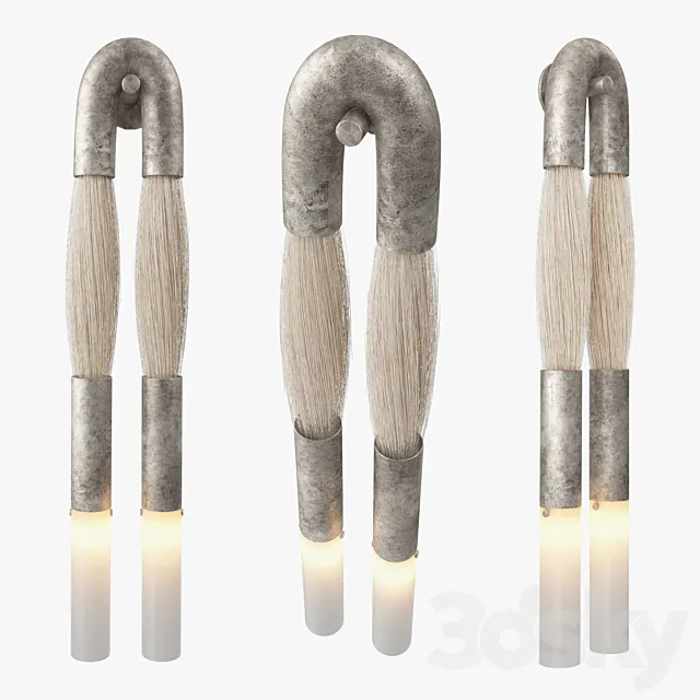 Apparatus studio – Horsehair sconce 3D Model